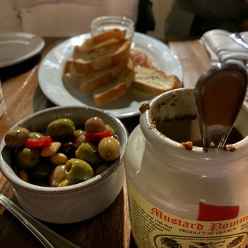 The Little Hen - Chicken pate, olives and French mustard - French Near Me - Haddonfield, New Jersey