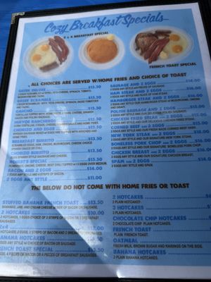 Menu photo 1 Cozy Cafe Redondo Beach, CA