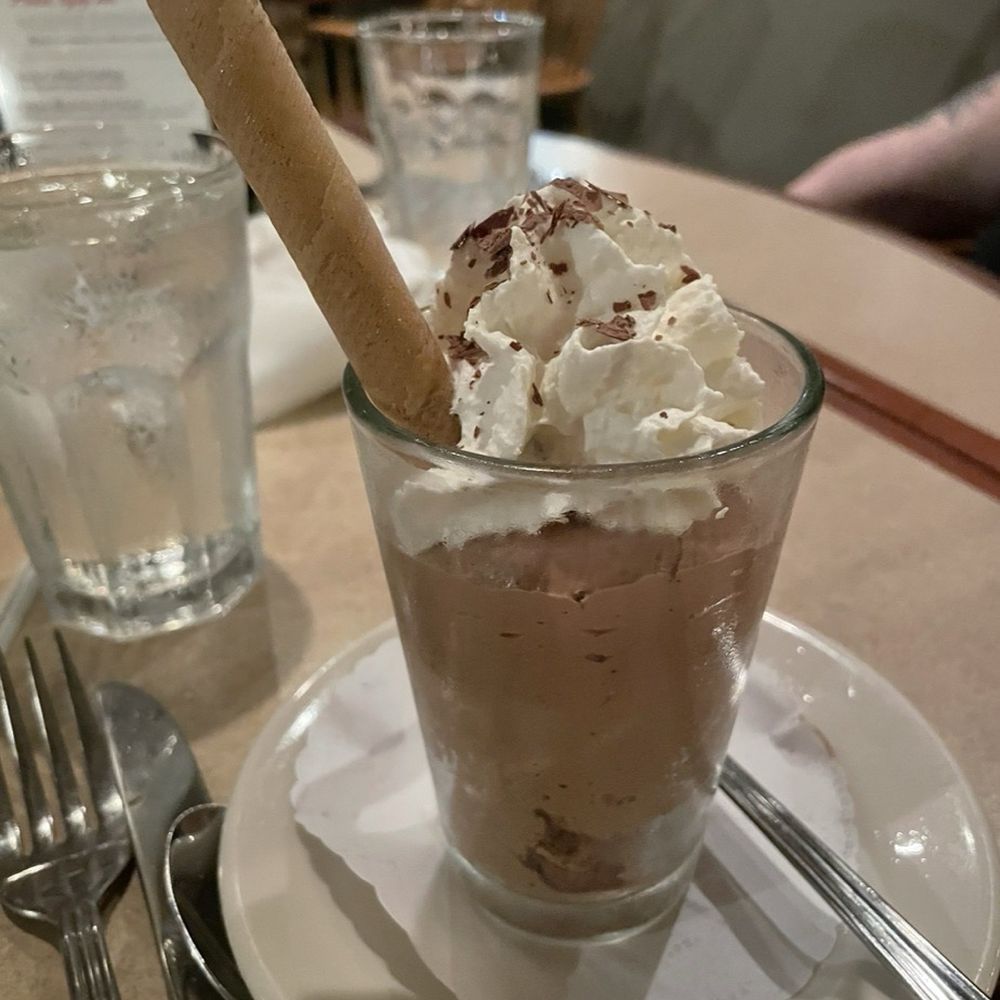 Chinook's - Bailey's Irish Cream Chocolate Mousse - Seafood Near Me - Seattle, Washington Chinook's - Bailey's Irish Cream Chocolate Mousse - Seafood Near Me - Seattle, Washington