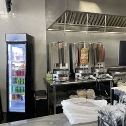 The Gyro Spot - Drinks are canned and cool
