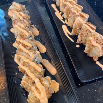 Crazy Tuna - Philly roll and Golden California Roll - Japanese Near Me - Chandler, Arizona Crazy Tuna - Philly roll and Golden California Roll - Japanese Near Me - Chandler, Arizona