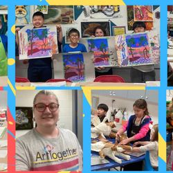 Miss Alayne - Art Together at CCB - Lots of fun!