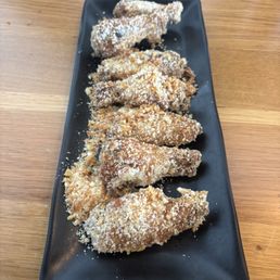 Garlic parmesan dry rub wings Garlic parmesan dry rub wings