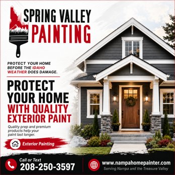 Spring Valley Painting - Pressure Washers Near Me - Nampa, Idaho Spring Valley Painting - Pressure Washers Near Me - Nampa, Idaho