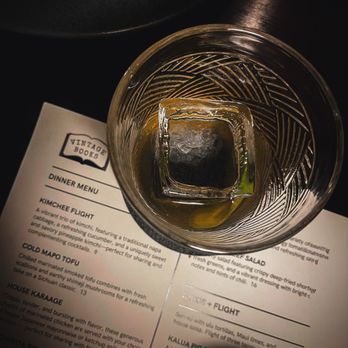 Vintage Books - Legend of Nearest Green cocktail - Speakeasies Near Me - Honolulu, Hawaii
