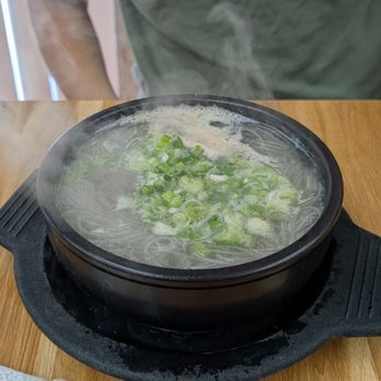 South Bay Jinmi - Beef Rib Soup, $20.99 prior to tax. Comes with bowl of rice, not pictured - Korean Near Me - Gardena, California