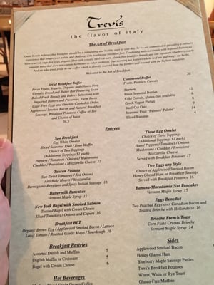 Menu photo 6 Trevi's Champions Gate, FL