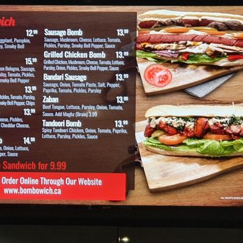 Bombowich - Pizza Near Me - Newmarket, Ontario Bombowich - Pizza Near Me - Newmarket, Ontario