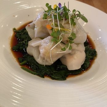 Sushi Ran - Shrimp & Basil Dumplings - Sushi Bars Near Me - Sausalito, California Sushi Ran - Shrimp & Basil Dumplings - Sushi Bars Near Me - Sausalito, California