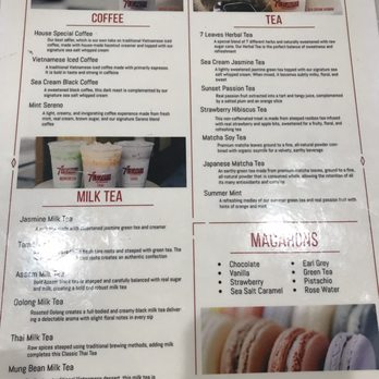 7 Leaves Cafe - Back of menu - Coffee & Tea Near Me - Downey, California 7 Leaves Cafe - Back of menu - Coffee & Tea Near Me - Downey, California