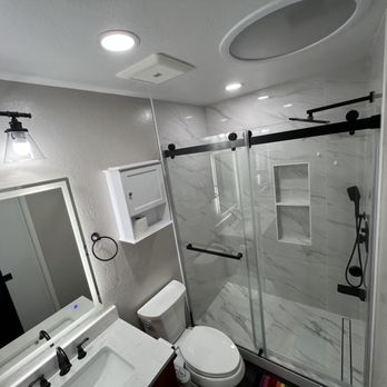 Construction & More - guest bathroom top view - General Contractors Near Me - Fremont, California Construction & More - guest bathroom top view - General Contractors Near Me - Fremont, California