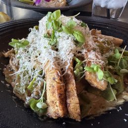 Wild mushroom pasta with chicken