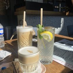 Café Local - Iced vanilla latte caffe latte house lemonade