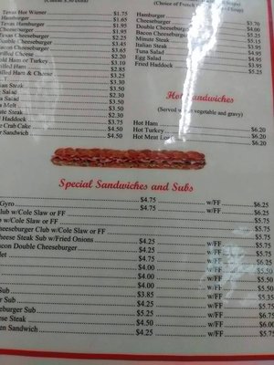 Menu photo 2 Famous Restaurant York, PA