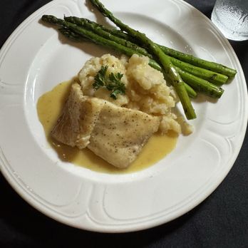cork&olive - This is a Chilean Sea Bass order split, which was plenty for us! - Wine Bars Near Me - Lake Mary, Florida cork&olive - This is a Chilean Sea Bass order split, which was plenty for us! - Wine Bars Near Me - Lake Mary, Florida