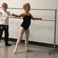 The Loudoun School of Ballet - 6 year old ballet two class incorporates a lot of barre work