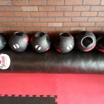 9Round - Ocoee - The 'Medicine Balls" will put you through a full body workout! - Boxing Near Me - Ocoee, Florida