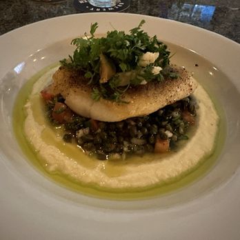The Corner - Pan roasted local wild halibut - New American Near Me - Huntington Beach, California The Corner - Pan roasted local wild halibut - New American Near Me - Huntington Beach, California