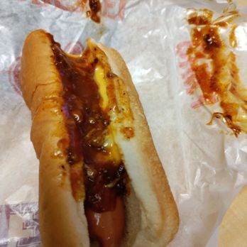 Wienerschnitzel - Most unappealing Chili cheese dogs I've ever seen...there's like not even any chili even on it it's drier than the Arizona desert - Fast Food Near Me - Glendale, Arizona Wienerschnitzel - Most unappealing Chili cheese dogs I've ever seen...there's like not even any chili even on it it's drier than the Arizona desert - Fast Food Near Me - Glendale, Arizona