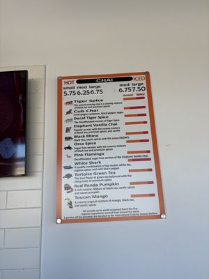 Menu photo 2 IW Coffee & Chai Bar Palm Desert, CA Menu photo 2 IW Coffee & Chai Bar Palm Desert, CA