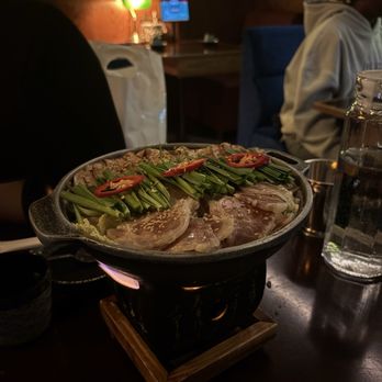 Izakaya Seasun - Tendon + Pork Jowl Nabe - Izakaya Near Me - New York, New York