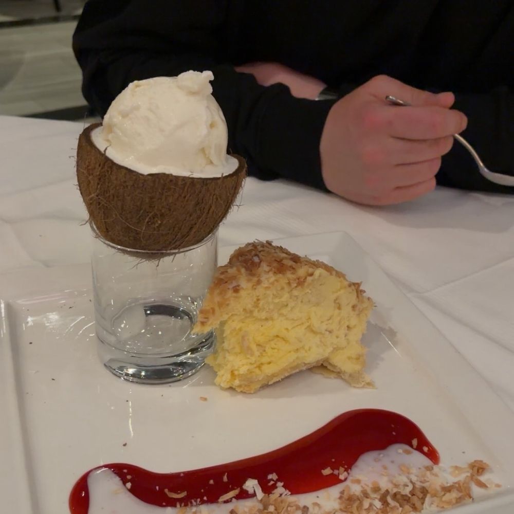 Angelo's 677 Prime - Coconut custard - Steakhouses Near Me - Albany, New York