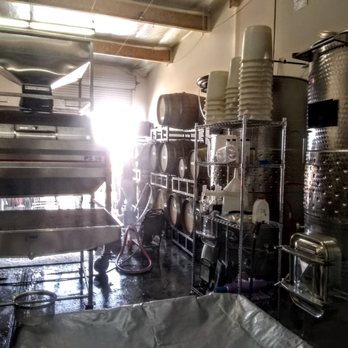 Thief & Barrel - Harvest! The winery is in action. - Wine Tasting Room Near Me - Lancaster, California