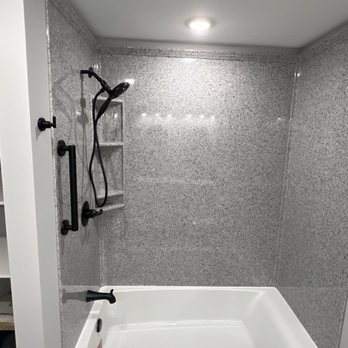 River Ridge Improvements - Onyx Shower Remodel - General Contractors Near Me - Saint Joseph, Missouri River Ridge Improvements - Onyx Shower Remodel - General Contractors Near Me - Saint Joseph, Missouri