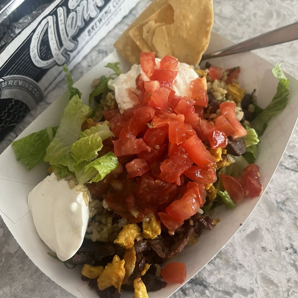 High Tech Burrito - Alamo - A "burrito bowl" made from HTB Burrito Pack kit! - Mexican Near Me - Alamo, California