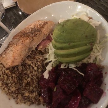 Urban Plates - Beet & avocado bowl with a side of salmon - Salad Near Me - Pasadena, California