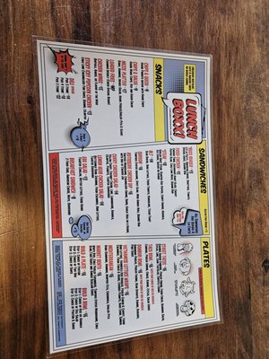 Menu photo 6 Lunchboxx Denver, CO