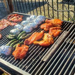 Las Brasas Del Sabor - Open flame grill with mesquite wood