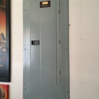 Squires Electric - Total hack job. Huge gap above breaker, more cuts, whole wall is scuffed up. Thanks for wearing dirty shoes in my apartment too! - Electricians Near Me - Portland, Oregon Squires Electric - Total hack job. Huge gap above breaker, more cuts, whole wall is scuffed up. Thanks for wearing dirty shoes in my apartment too! - Electricians Near Me - Portland, Oregon