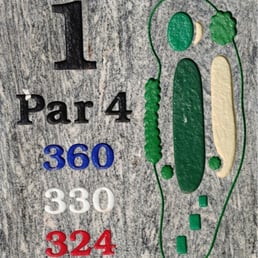 1st hole