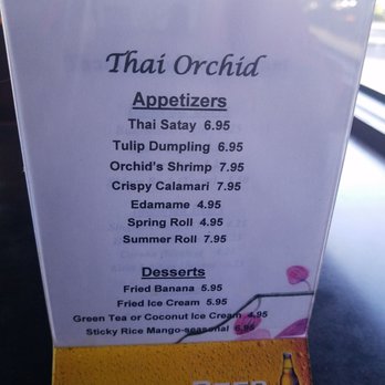 Thai Orchid Restaurant - Exicted to try their food. - Thai Near Me - Addison, Texas