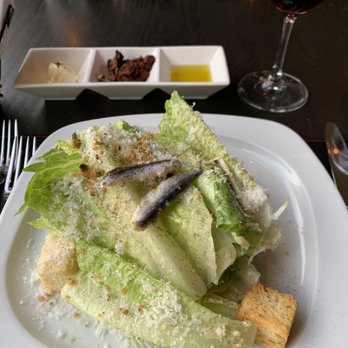 Scarpetta - A nice Caesar salad with whole anchovies. - Italian Near Me - Las Vegas, Nevada