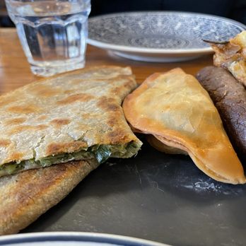 Lapis - Spinach filled paratha, shami kebab, spinach samosa and pakoras - Afghan Near Me - Washington, DC, District of Columbia Lapis - Spinach filled paratha, shami kebab, spinach samosa and pakoras - Afghan Near Me - Washington, DC, District of Columbia