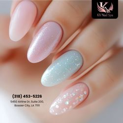 KV Nails Spa - Your go-to place for trendy, stylish nail designs--book your appointment today!