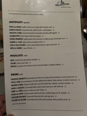 Menu photo 7 La Cambusa Wyckoff, NJ
