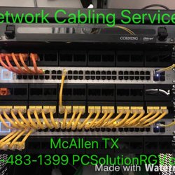 PC Solution - Structured network cabling services in mcallen tx area