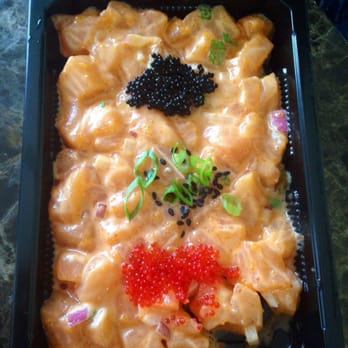 Basa Seafood Express - Salmon poke salad ($6/box) - Seafood Near Me - San Francisco, California Basa Seafood Express - Salmon poke salad ($6/box) - Seafood Near Me - San Francisco, California
