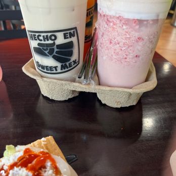 Sweet Mex - Regular and strawberry horchata - Ice Cream & Frozen Yogurt Near Me - Union City, California Sweet Mex - Regular and strawberry horchata - Ice Cream & Frozen Yogurt Near Me - Union City, California