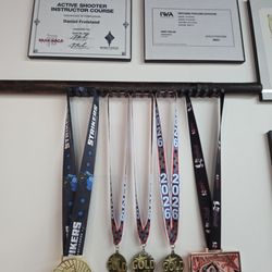 Competition medals, and Certifications.