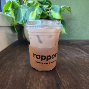 Rapport Coffee Roasters - Half sweet Spanish latte, oatmilk - Coffee Roasteries Near Me - Laguna Beach, California