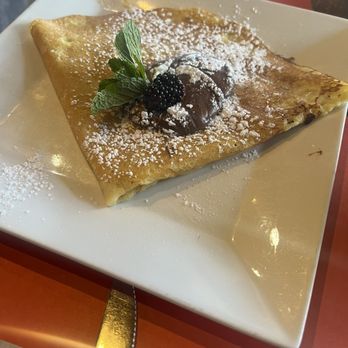 Clafoutis - Nutella crepe - French Near Me - Santa Fe, New Mexico