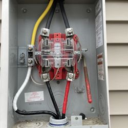 Topman Electrical Service - Meter sockets installed