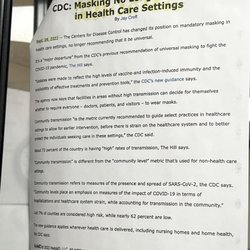 Reddy Care Physical & Occupational Therapy - Reddy Care signage highlighting their no masks required in their offices