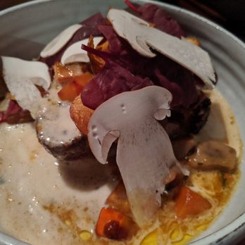 Verjus - Cèpes (Mushroom savory "french toast") - Modern European Near Me - Paris, 75