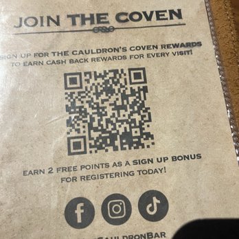 The Cauldron - Menu Page for Rewards - French Near Me - Buena Park, California The Cauldron - Menu Page for Rewards - French Near Me - Buena Park, California