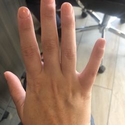 AKA Nails - First manicure done in who knows how long.